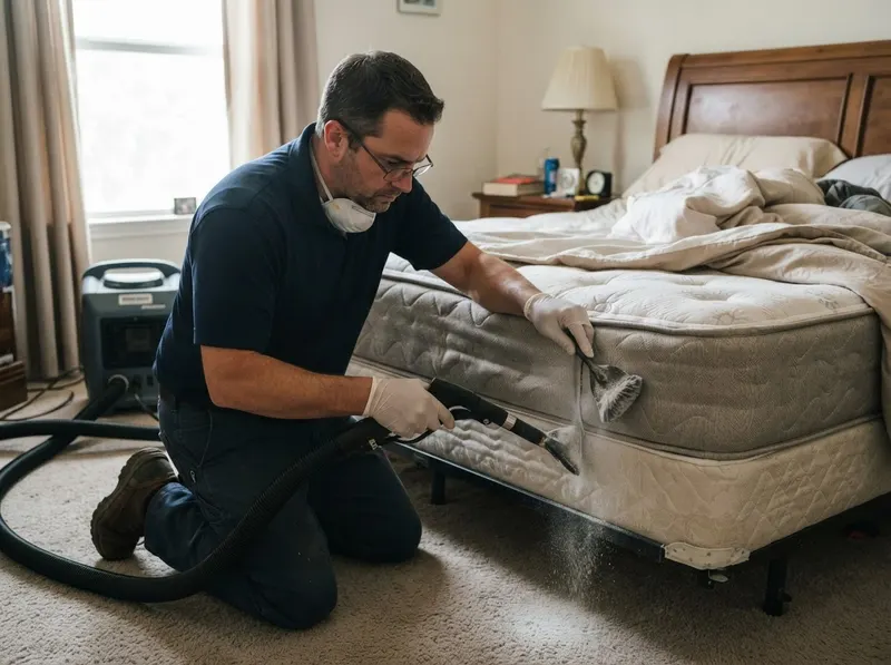 Bed Bug Thermal and Mineral Desiccant Remediation in Plano, TX