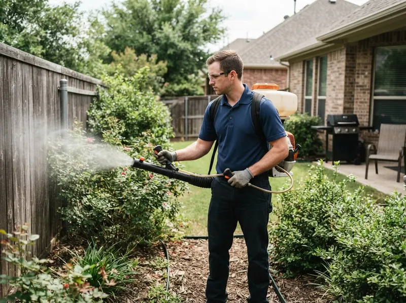 Mosquito Micro-Misting and Larvicide Application in Plano, TX
